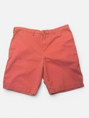 Tommy Hilfiger Coral Flat Front Cotton Shorts